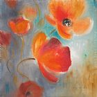 Lanie Loreth Scarlet Poppies in Bloom I painting